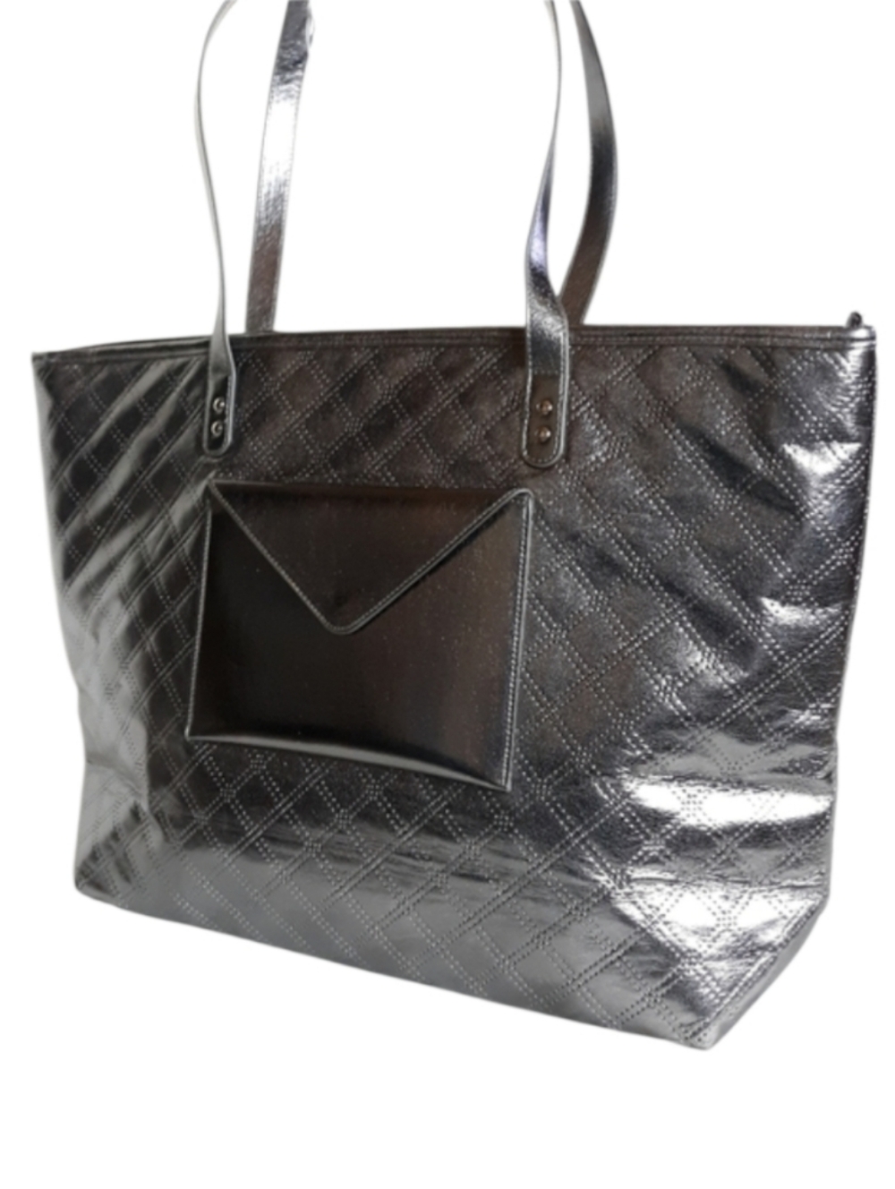 Bath & Body Works Metallic Gold Bronze Tote  Bag